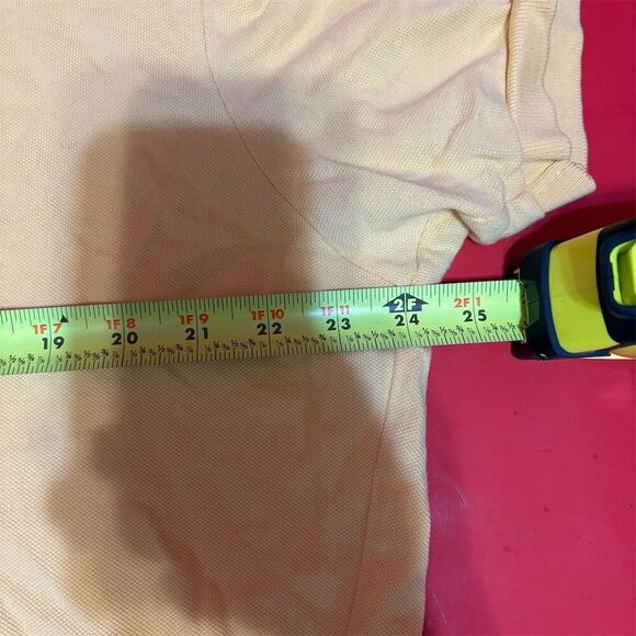 Polo Ralph Lauren Men's XL Yellow Short Sleeve Polo Shirt - Picture 9 of 10